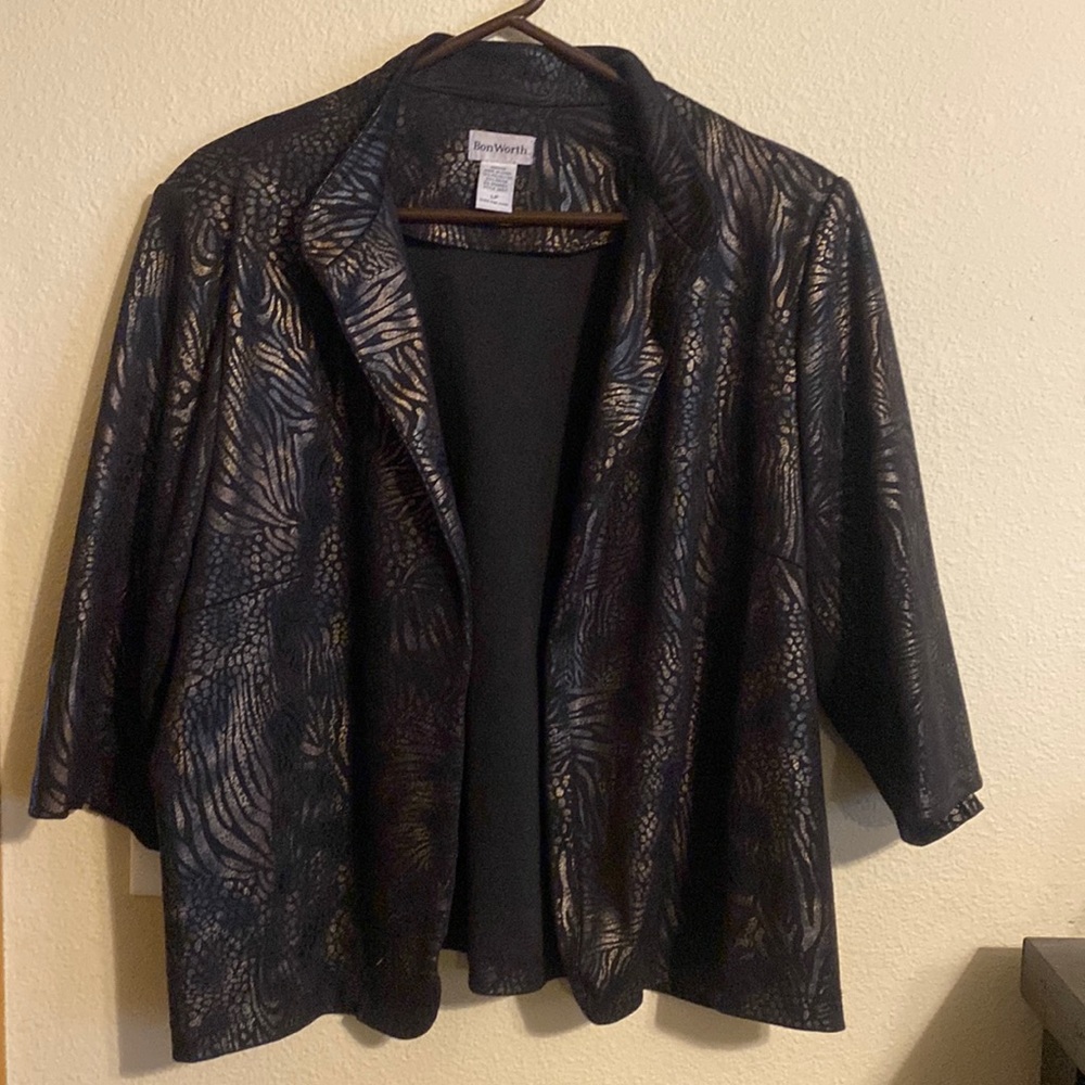 Bon Worth blazer size large Petite